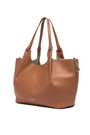 Dua bag in brown double grain maxi leather GIANNI CHIARINI | BS9720RNGDBL13857